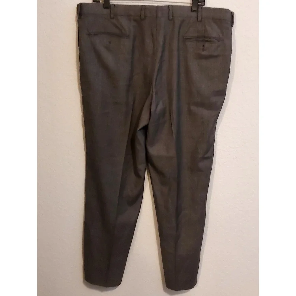 Joseph Abboud 40x 29  Gray Tollegno 1900 Italian Wool Slim Mens Suit Pants